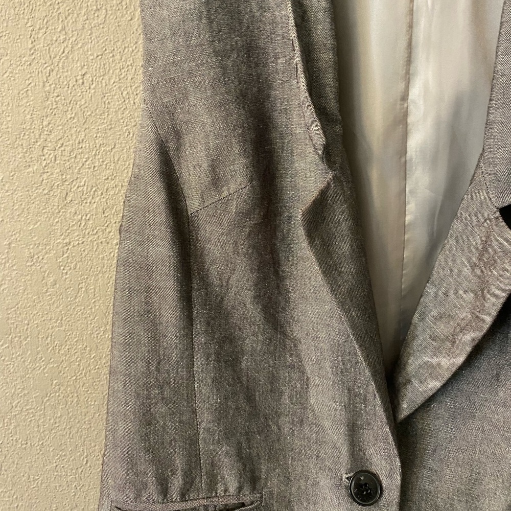 I Heart Ronson Linen Vest - Picture 3 of 7
